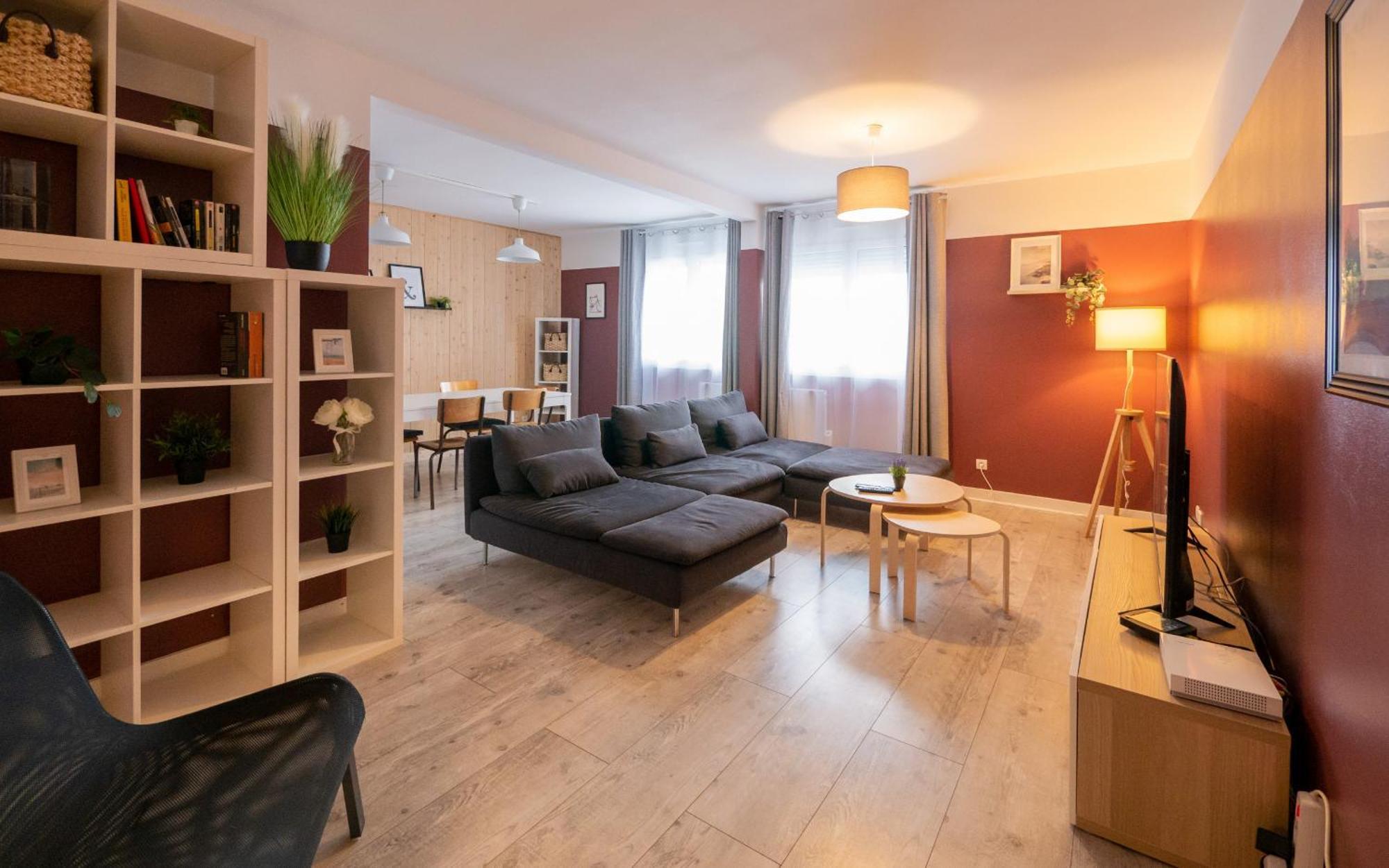 Le Grandiose - Gare - Parking - 6 Personnes - Reve Au Mans Apartment เลอม็องส์ ภายนอก รูปภาพ