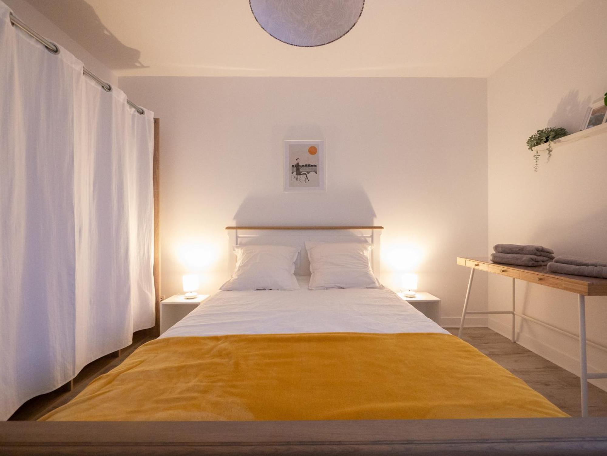 Le Grandiose - Gare - Parking - 6 Personnes - Reve Au Mans Apartment เลอม็องส์ ภายนอก รูปภาพ